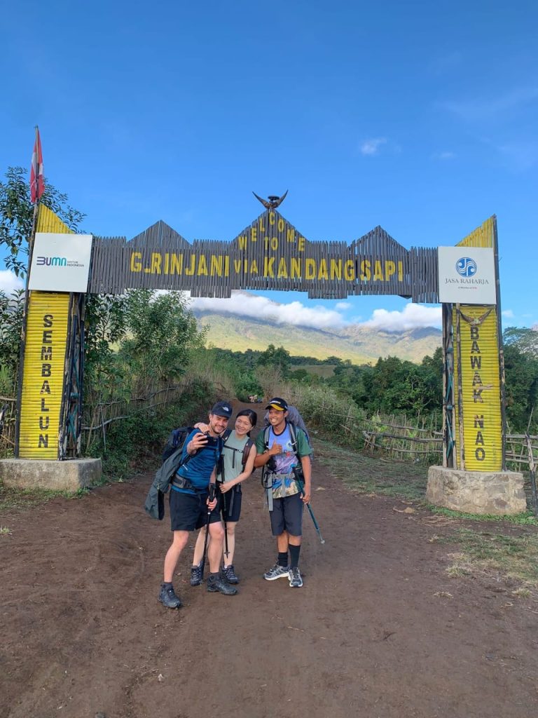 rinjani itenerary 4 days 3 night